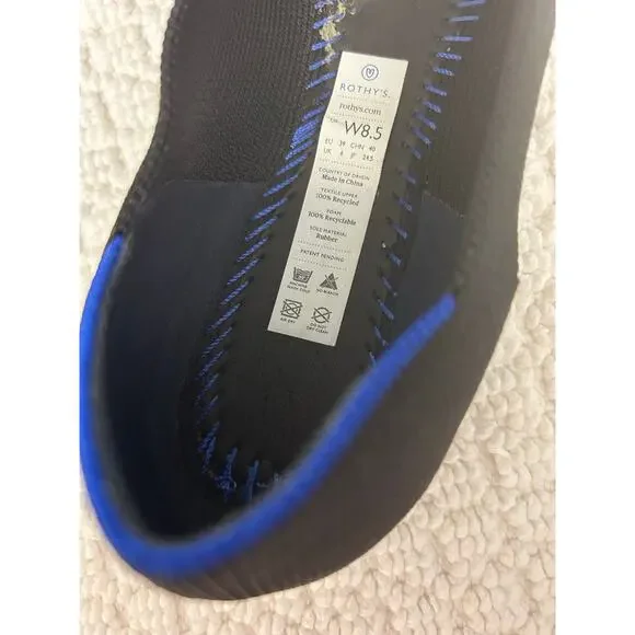 Rothy’s The Pointe Flats, Black, 8.5 W - Picture 7 of 7